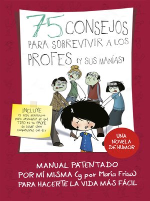 cover image of 75 consejos para sobrevivir a los profes (y sus manías)